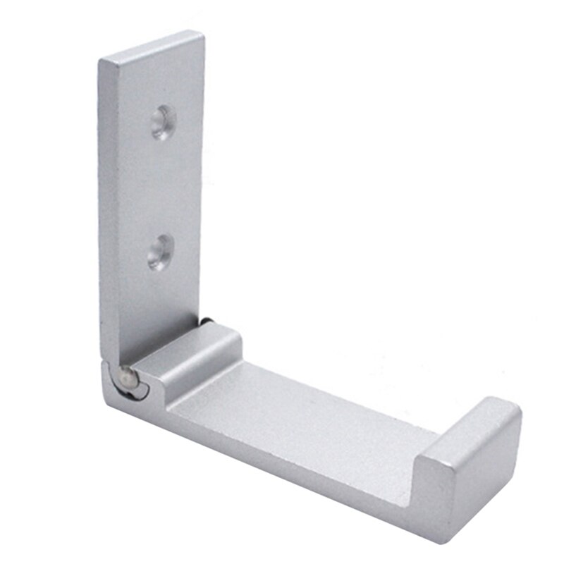 Silver Aluminum alloy Heavy duty Hidden Coat Hooks... – Grandado