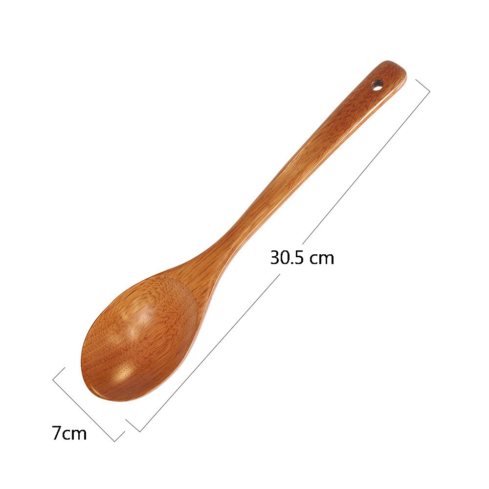Long Wooden Cooking Rice Spatula Scoop Kitchen Utensil Non-stick Hand Wok Shovel Cooking Utensils Kitchenware Cooking Tools