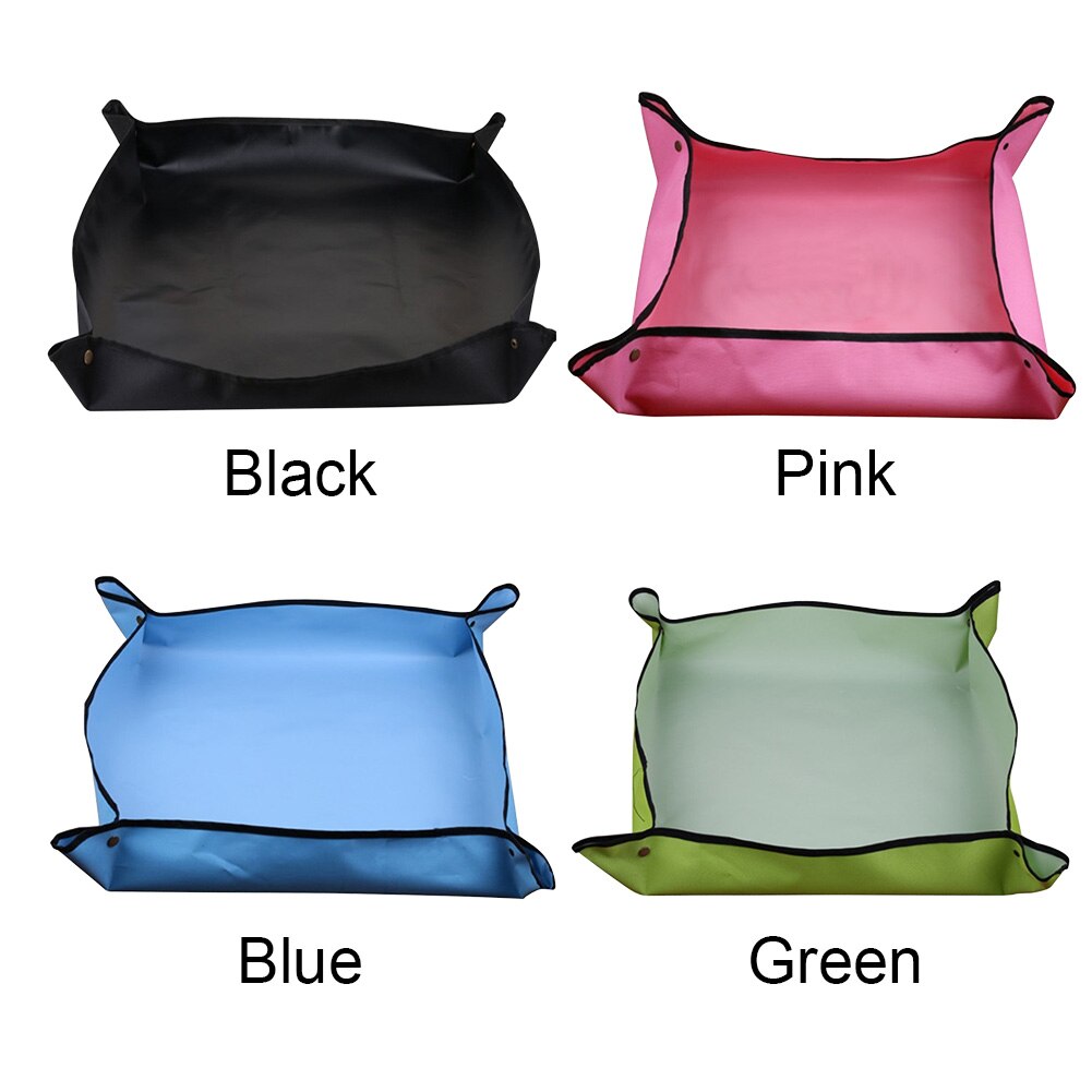 Anti Dirty Reusable Waterproof Cloth Easy Clean Indoor Plant Transplanting Tarp Foldable Portable Repotting Mat Potting Balcony