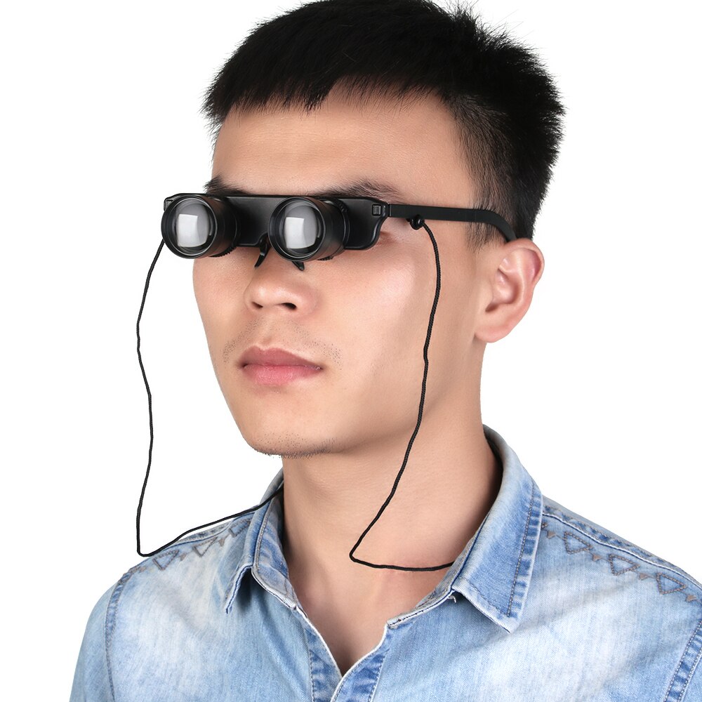 1Pcs Adjustable Fishing Telescope Glasses Polarized Lens Hiking Magnifier Binoculars Fishing Telescope Fishing Accessories