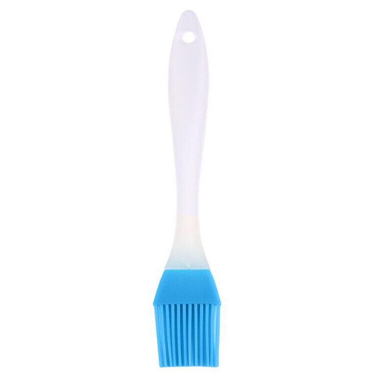 Cake Baking Brush Home DIY Silicone Tools Eco-friendly Bread Oil Cream Cooking Basting Brush Silicon Kitchen Cake Brush BBQ Tool: Blue