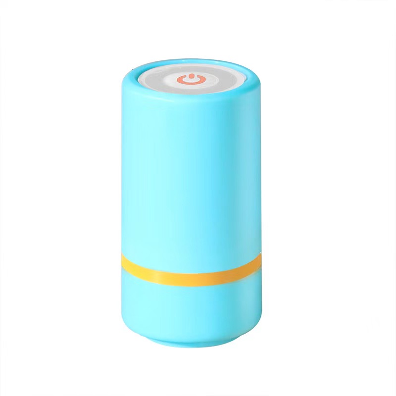 Mini sellador al vacío de Material PP + ABS, bombeo inflable para el hogar, Pequeño, portátil de mano, conservación de alimentos,: Negro
