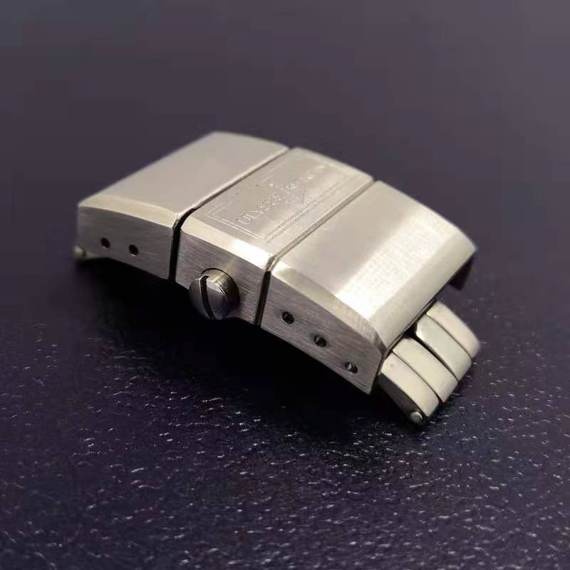 Horloge Accessoires Geschikt Voor Ulysse Nardin Athene Gesp Rubberen Band Gesp 316 Roestvrij Staal Vlinder Gesp 20Mm