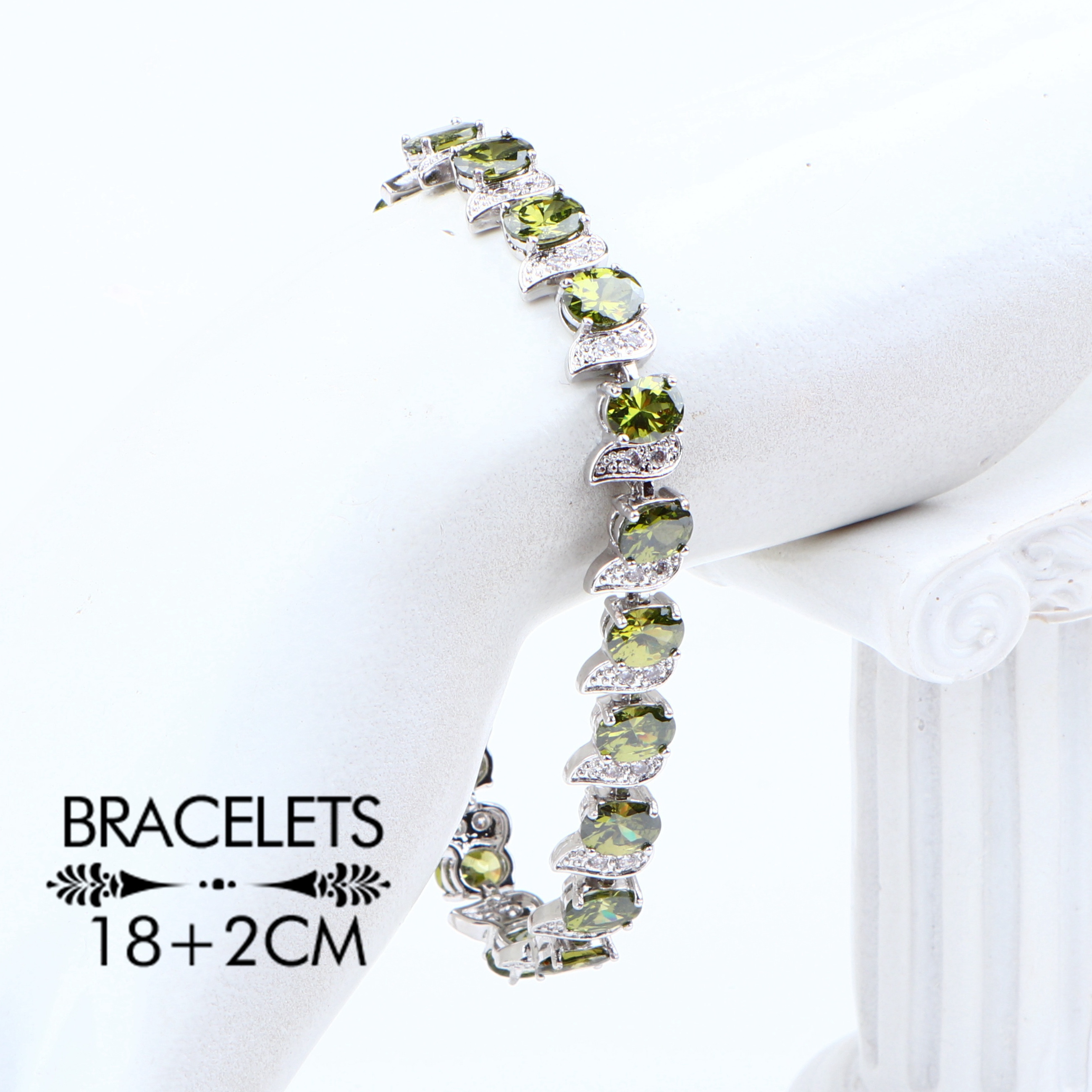 Bruiloft Cubic Zirocnia Sieraden Sets Voor Vrouwen Zilveren 925 Sieraden Kostuum Stone Oorbellen Armband Ring Ketting Hanger Set