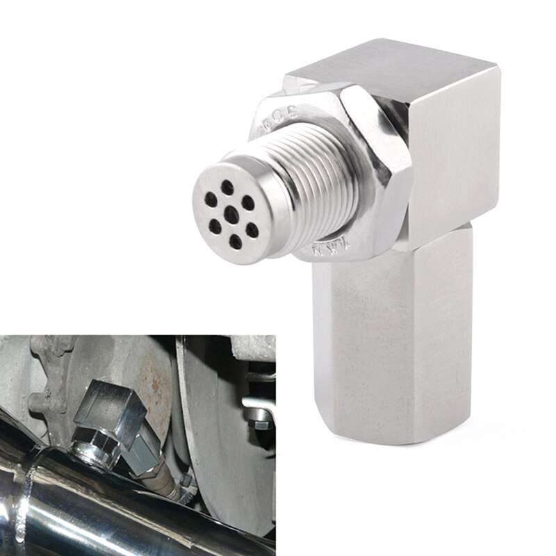 Oxygen Sensor Extender 90 Degree 02 Bung Extension Angled O2 Sensor Spacer PRO