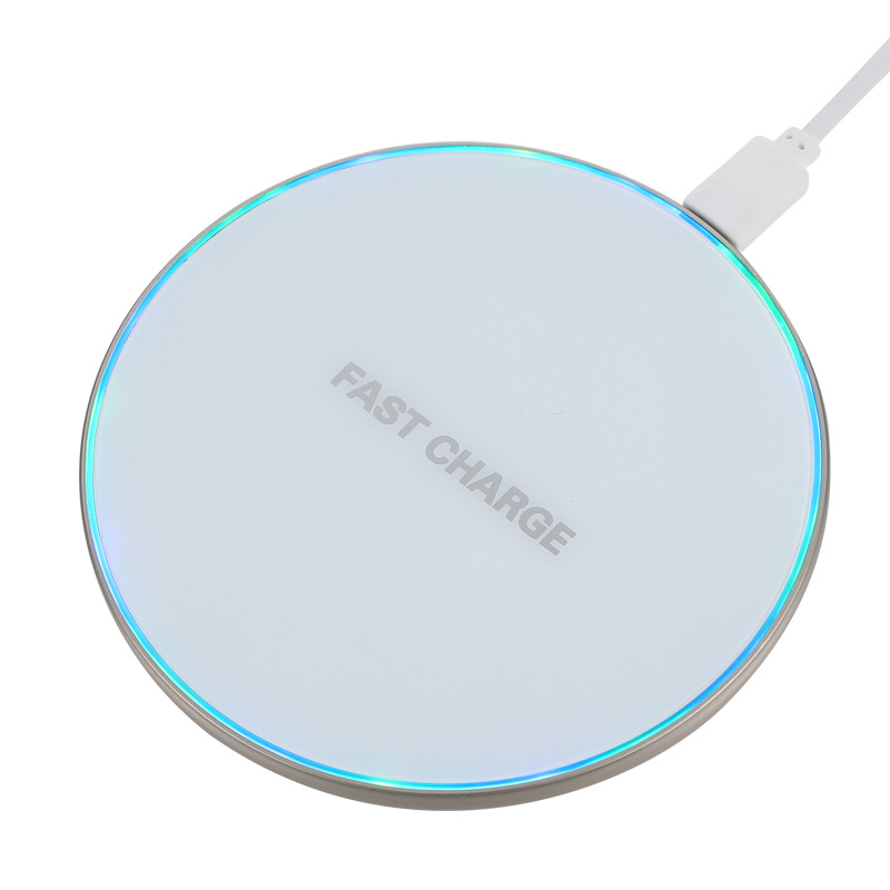 Chargeur sans fil 15W Qi pour iPhone 8 X XR XS Max QC3.0 charge sans fil rapide pour Samsung S9 S8 Note 8 9 S7 chargeur USB