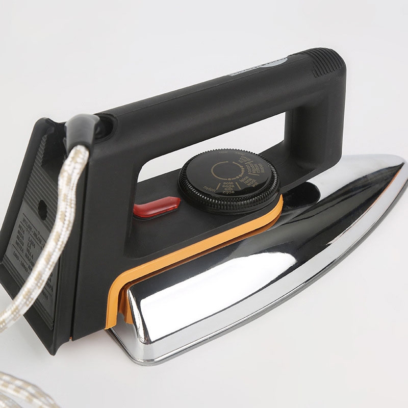 Hand-held electric steam iron for clothes portable multifunctional garment steamer Non-stick bottom steamer brush black GS29