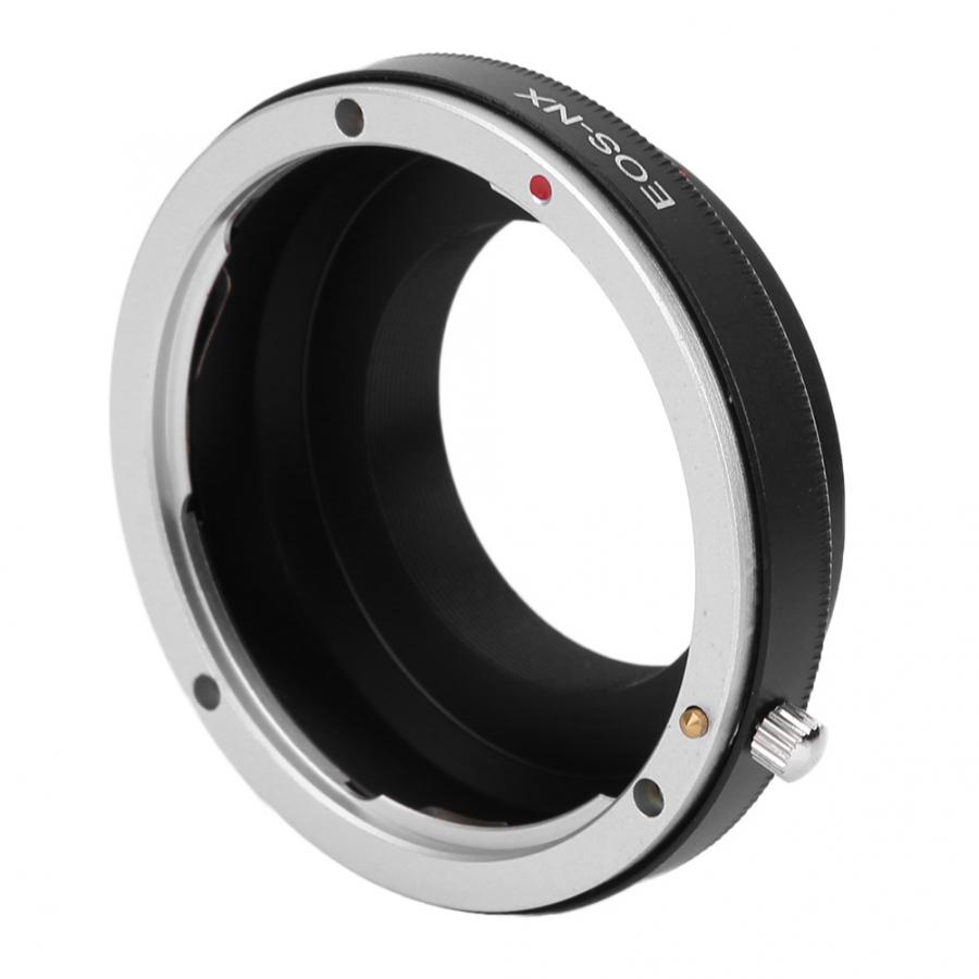 Anneau adaptateur d'objectif en alliage d'aluminium de EOS-NX pour objectif de montage Canon EOS pour accessoires de caméra de montage Samsung NX