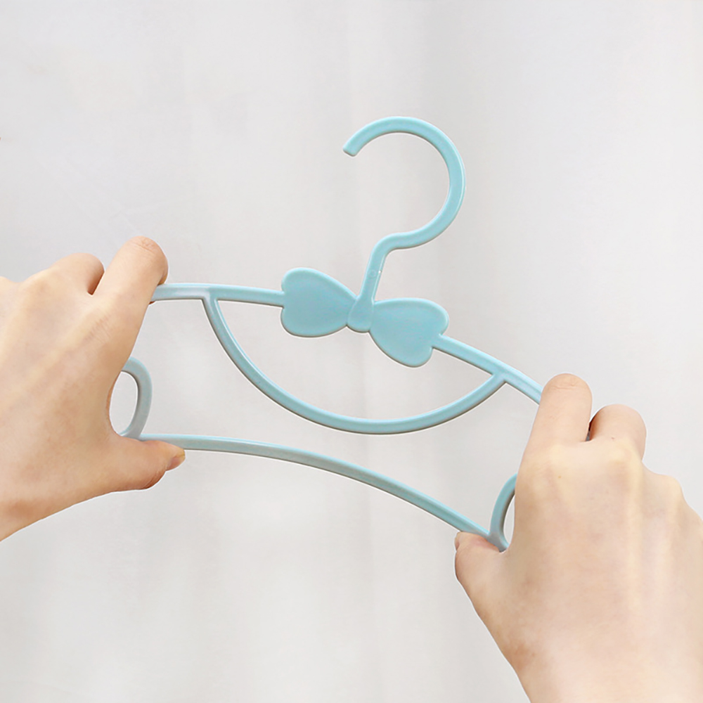 6/1 Stuks Kinderen Kleerhanger Rekken Draagbare Plastic Display Hangers Windproof Kids Jassen Hanger Houder Baby Kleding Organizer