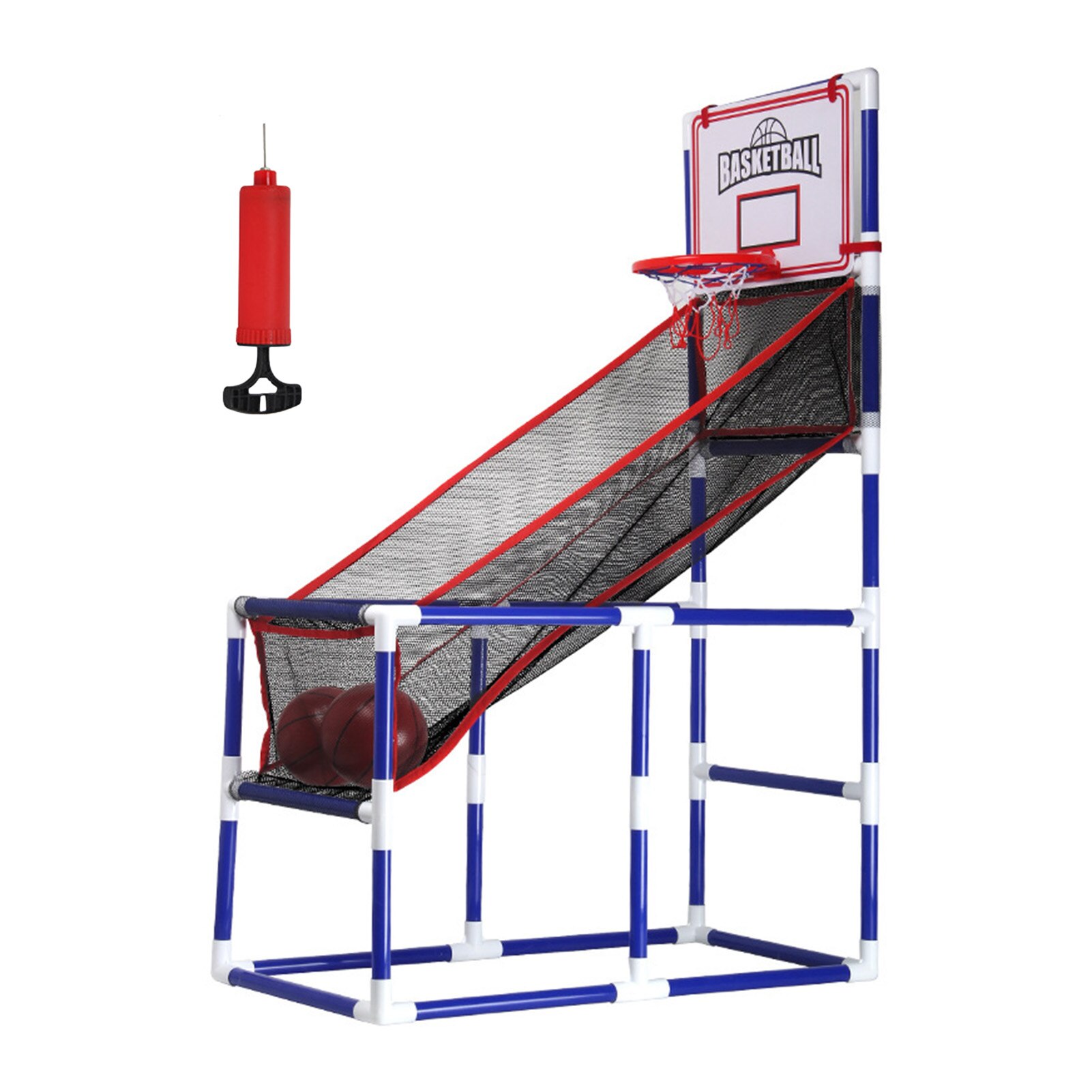 Shooting Frame Arcade Basketball Hoop Basketball Game For Kids Includes Punch - Free Wall - Mounted Basketball Flip Frame Clever