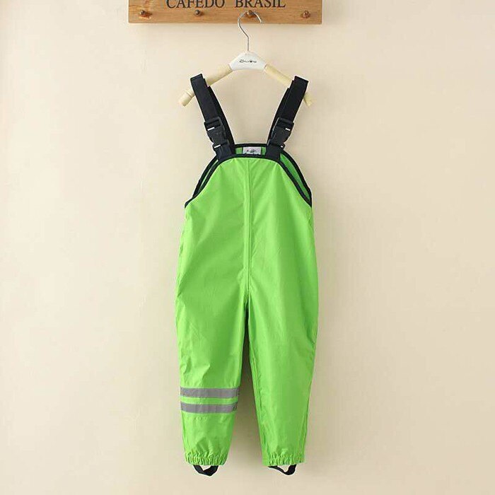 1-7Yrs Kinderen Lente Sport Broek Jongens Meisjes Waterdichte Overalls Kids Duitse Jongens Broek Kids Winddicht Broek: Green / 7