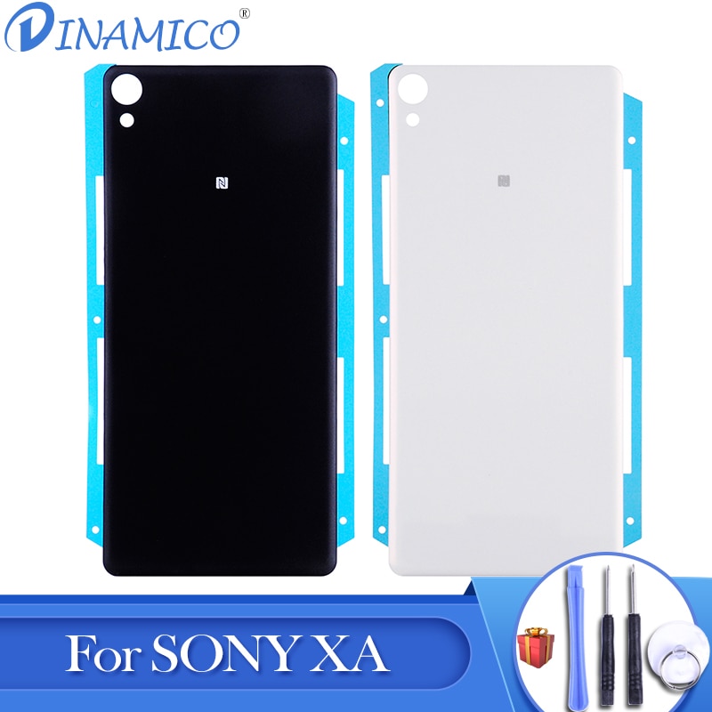 Dinamico F3111 Kunststoff Zurück Abdeckung Für Sony Xperia XA Zurück Abdeckung F3113 F3115 Batterie Zurück Abdeckung Hinten Tür Gehäuse Ersatz