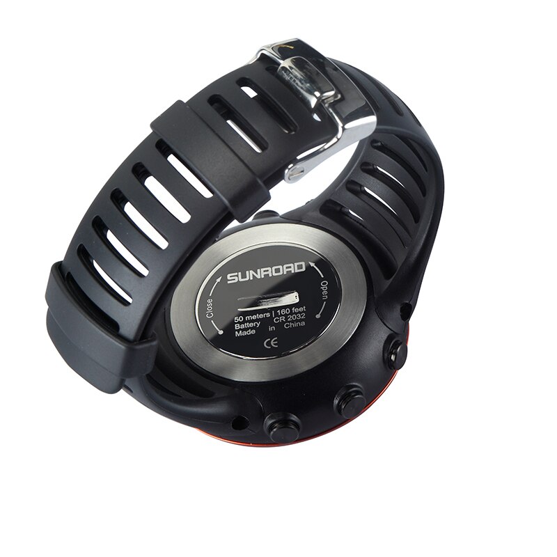 Mannen Sport Waterdichte Digitale Horloge Horloges Elektronische Digitale Horloge Aanwezig Vissen Barometer Hoogtemeter Relogio