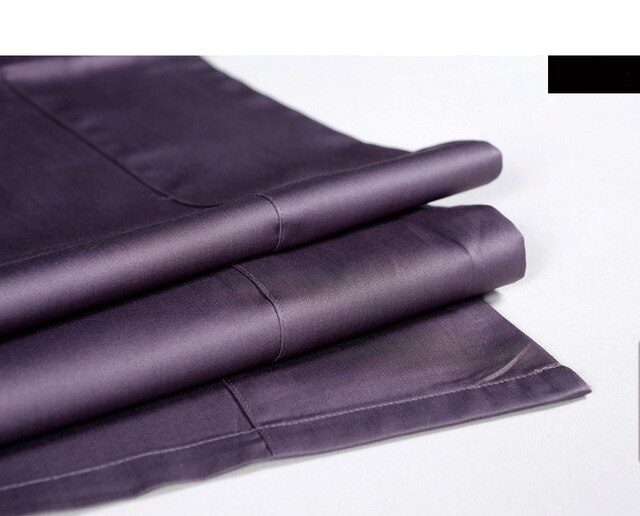 de lujo para Hotel, hogar, algodón egipcio, satén, Sábana de cama plana, tamaño Queen King, sabanas, sábanas de YMBS01: I / 245X270CM