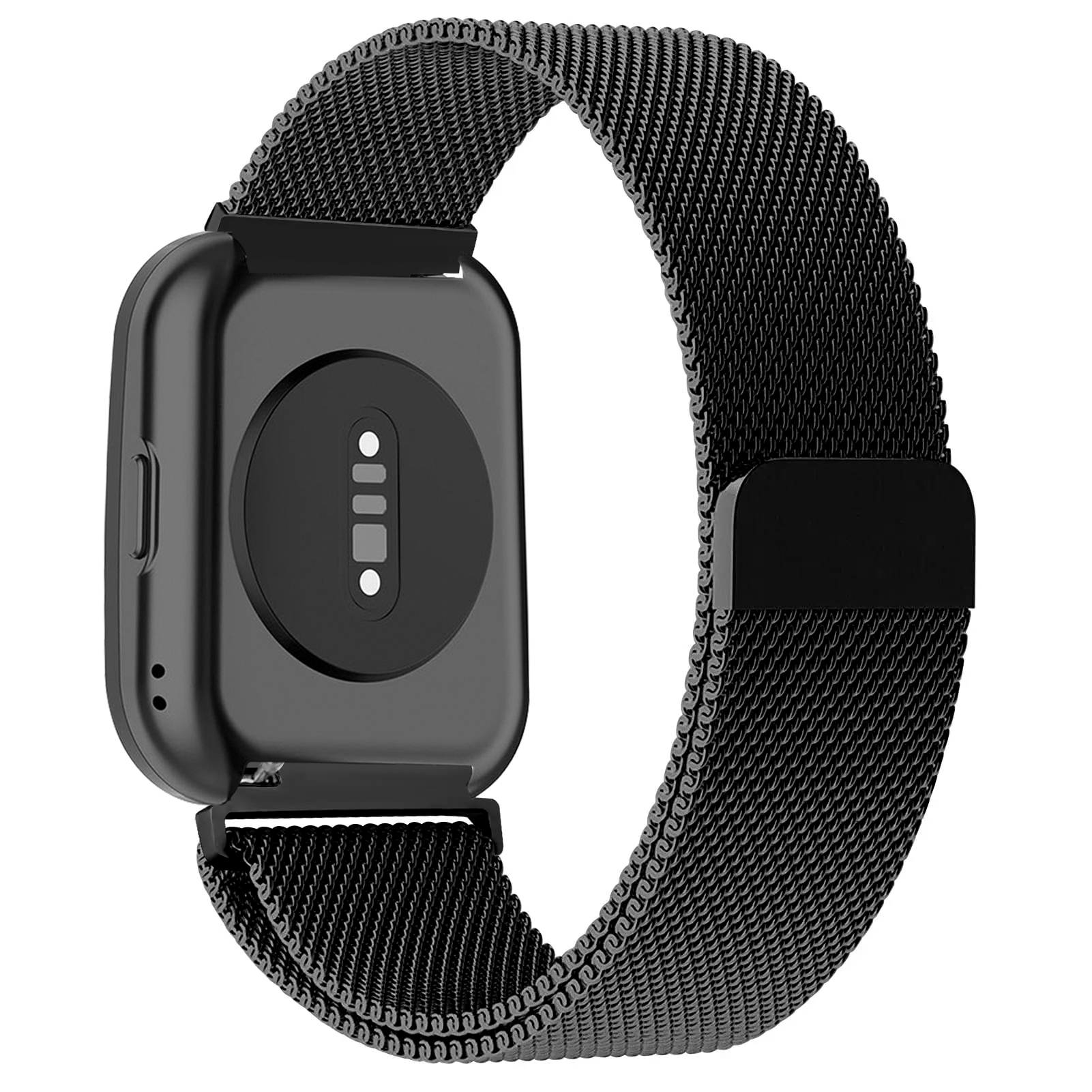 22mm Milanese Bip Loop 5 Strap for Amazfit Bip 5 Band Replacement Smaertwatch Wristband Bracelet Belt WatchBand Amazfit Bip5: Red Black / 13mm