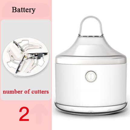 Kbxstart Electric Clothes Lint Removers Fuzz Knitting Carpet Hair Cleaning Machine 2 Cutter Pluizenverwijderaar Charge Battery: Battery Model