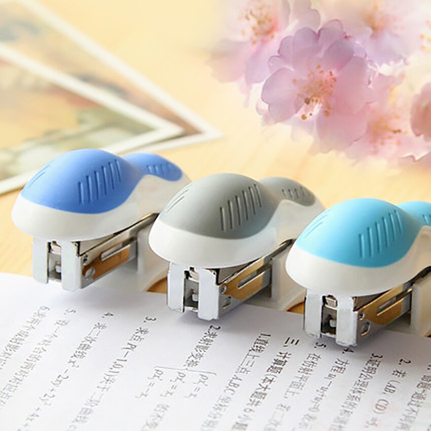 Mini Office Stapler Small Hand Stapler Portable Desktop Student Stapler Paper Binder Student Stationery School Supplies