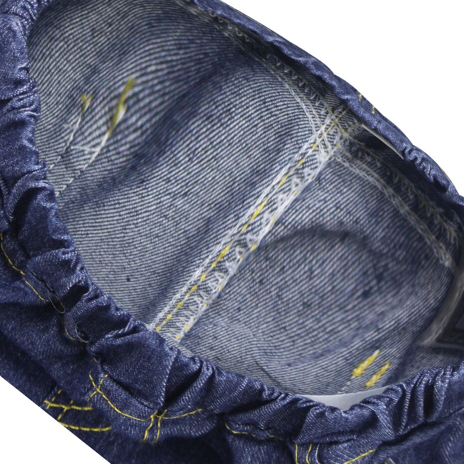 Kinderen Jeans Cartoon Borduurwerk Meisjes Jeans Mode Gat Jeans Voor Meisjes Lente Herfst Novelty Meisje Kleding Voor 6 8 10 12 14