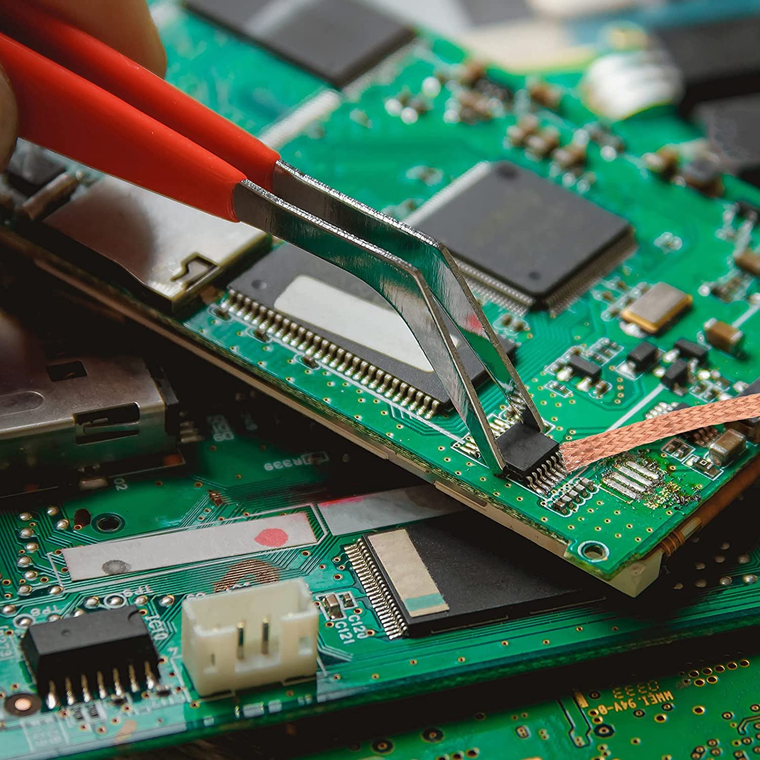 tresse à dessouder Mèche à souder sans nettoyage, fil à souder, tresse avec Flux, outil de dissolvant de tresse, ventouse de soudure