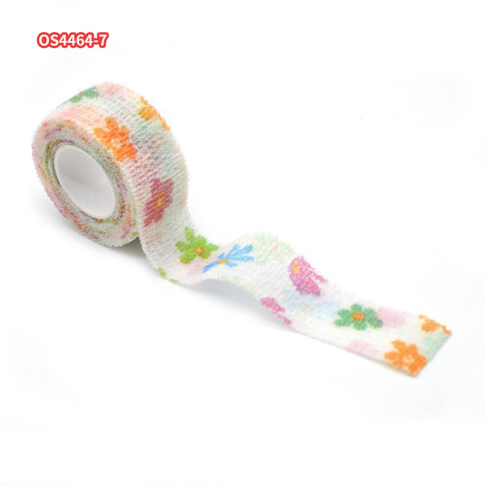 1 Roll Self Adherent Cohesive Wrap Bandage Non-Woven Bandage Calluses-Proof Breathable 1.0 Inch x 5 Yards for School Students: 7