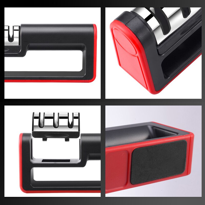 Knife Sharpener Diamond Quick 3 Stages Sharpener Knife Sharpening Tools Sharpening Stone