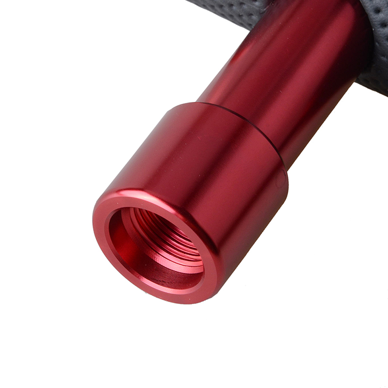 Perilla de palanca de cambios, Joystick de avión, mango en T, martillo apto para palanca de cambios de coche AT MT, mango de aleación de aluminio, accesorios para coche