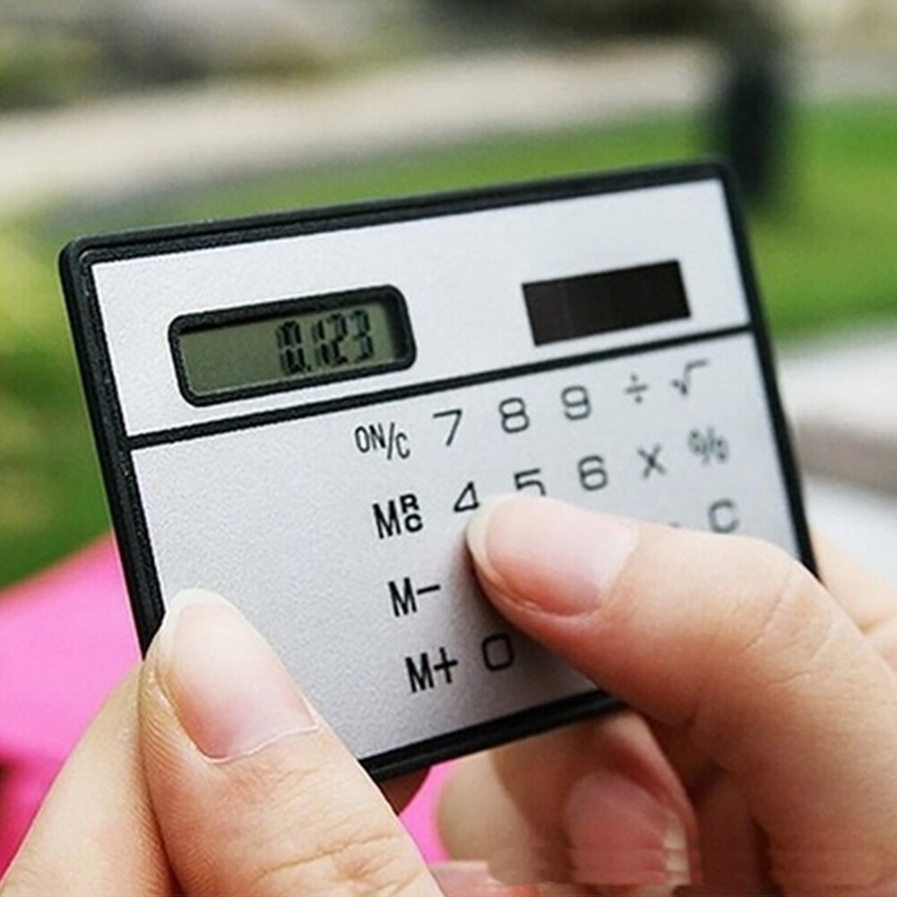 8 Digits Electronic Calculator Desktop Solar Powered Calculators Home Office School Calculators Financial Accounting Tools