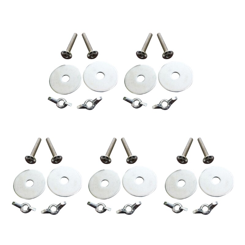 10Pcs Birds Perch Holder Parrot House Screw and Nuts Bird Cage Accessories