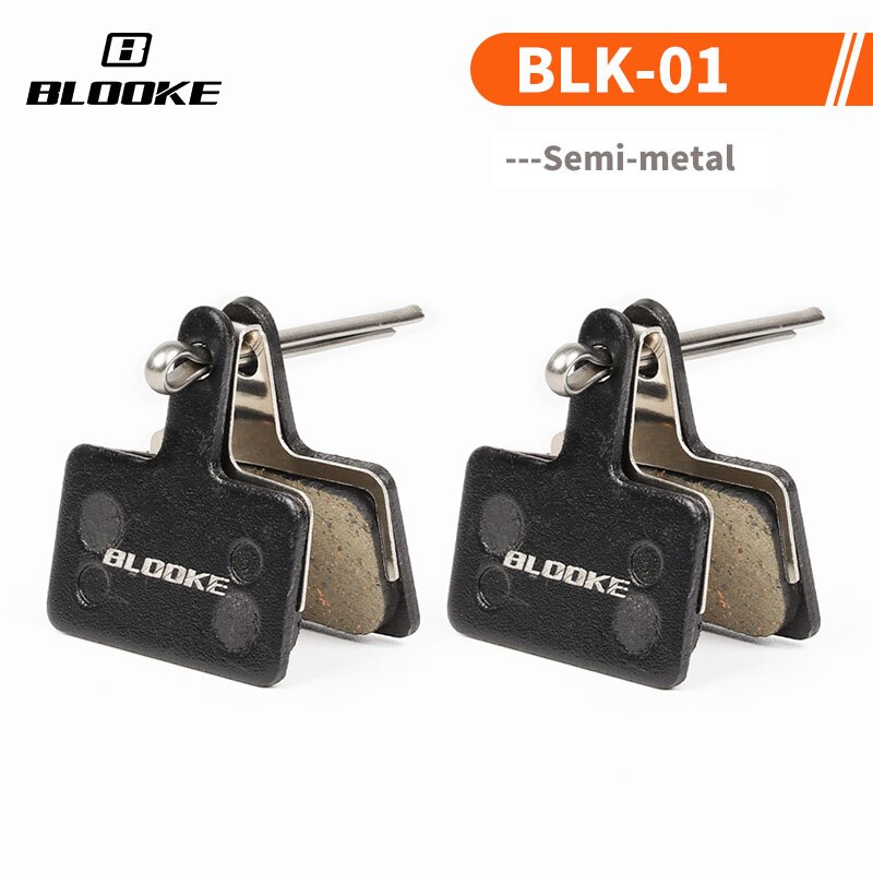 BLOOKE Mountain Bike Oil Brake M620 Hydraulic Disc Brake Caliper Suitable for Bicycle 160mm Brake Disc Aluminum Alloy Pads Parts: Brake pad two