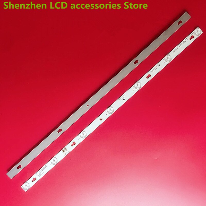 FOR TCL L32F3303B L32F1680B 3800A Light bar TOT-32D2700-2X7-3030C-7S1P 7LED 55CM 6V LED backlight strip