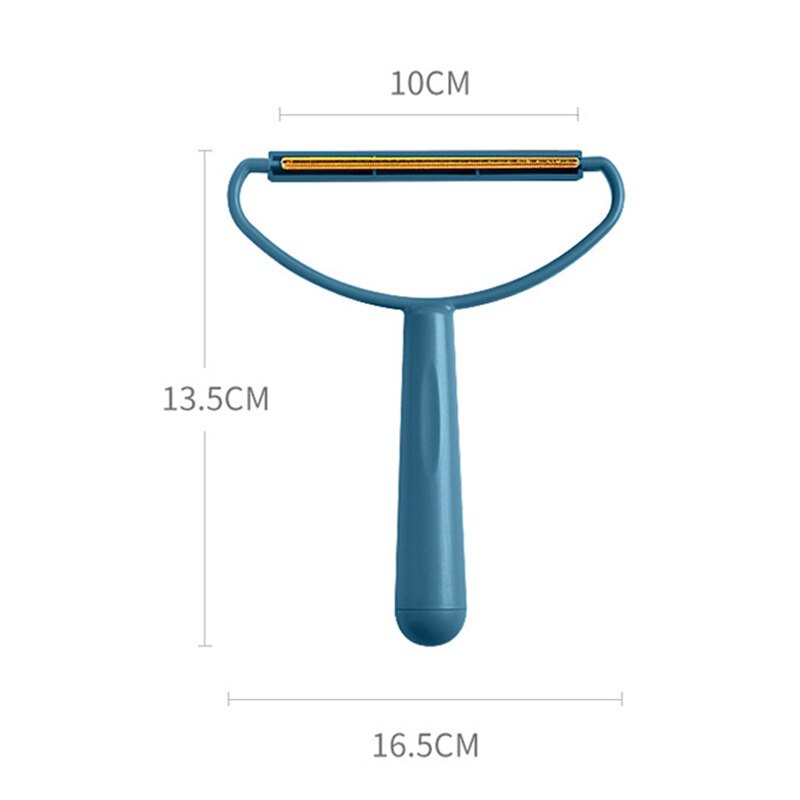 Removedor de pelusa portátil, afeitadora de tela Fuzz para alfombra, abrigo, suéter, ropa, afeitadora de tela, cepillo, herramienta de limpieza, 2 piezas: 1pc blue