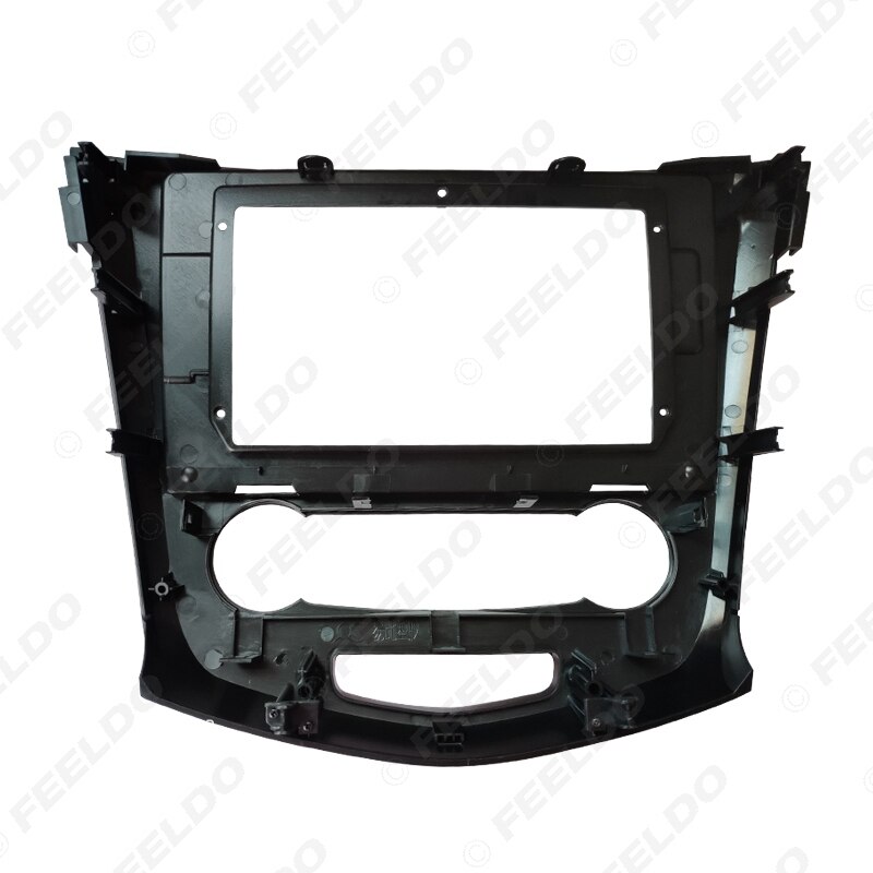 FEELDO Car Audio 10.1 Inch Big Screen Fascia Frame for Nissan Qashqai DVD Dash Panel Installation Mount Trim Kit #FD4371