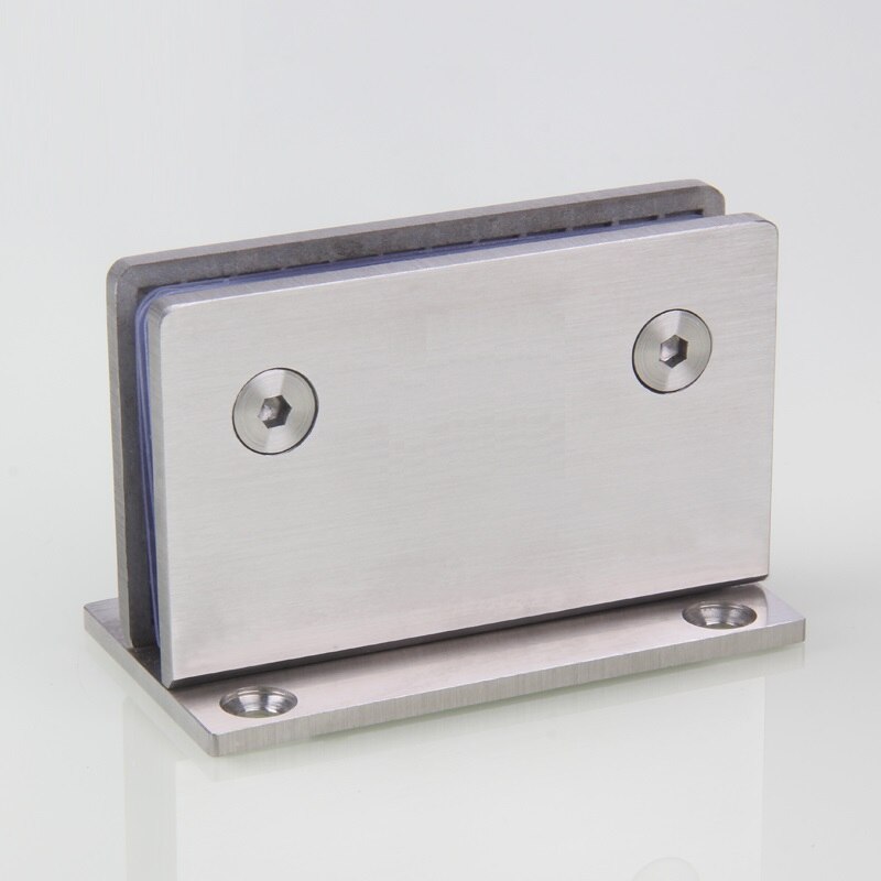 304 Stainless Steel 90 Degree Fixed Glass Clamp Shower Room Glass Door Clip Frameless Door Fittings Bathroom Door Fastener