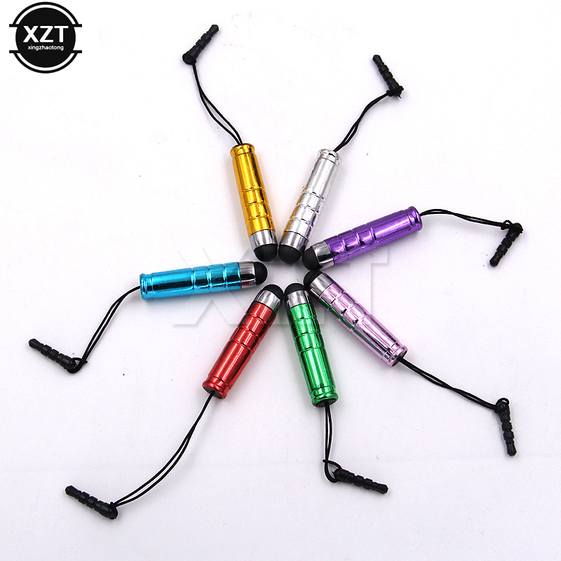 10Pcs Universal Capacitive Screen Touch Pen Stylus for Smart PC Laptop Tablets Pens with Dust Plugs Touch Screen Stylus Pens