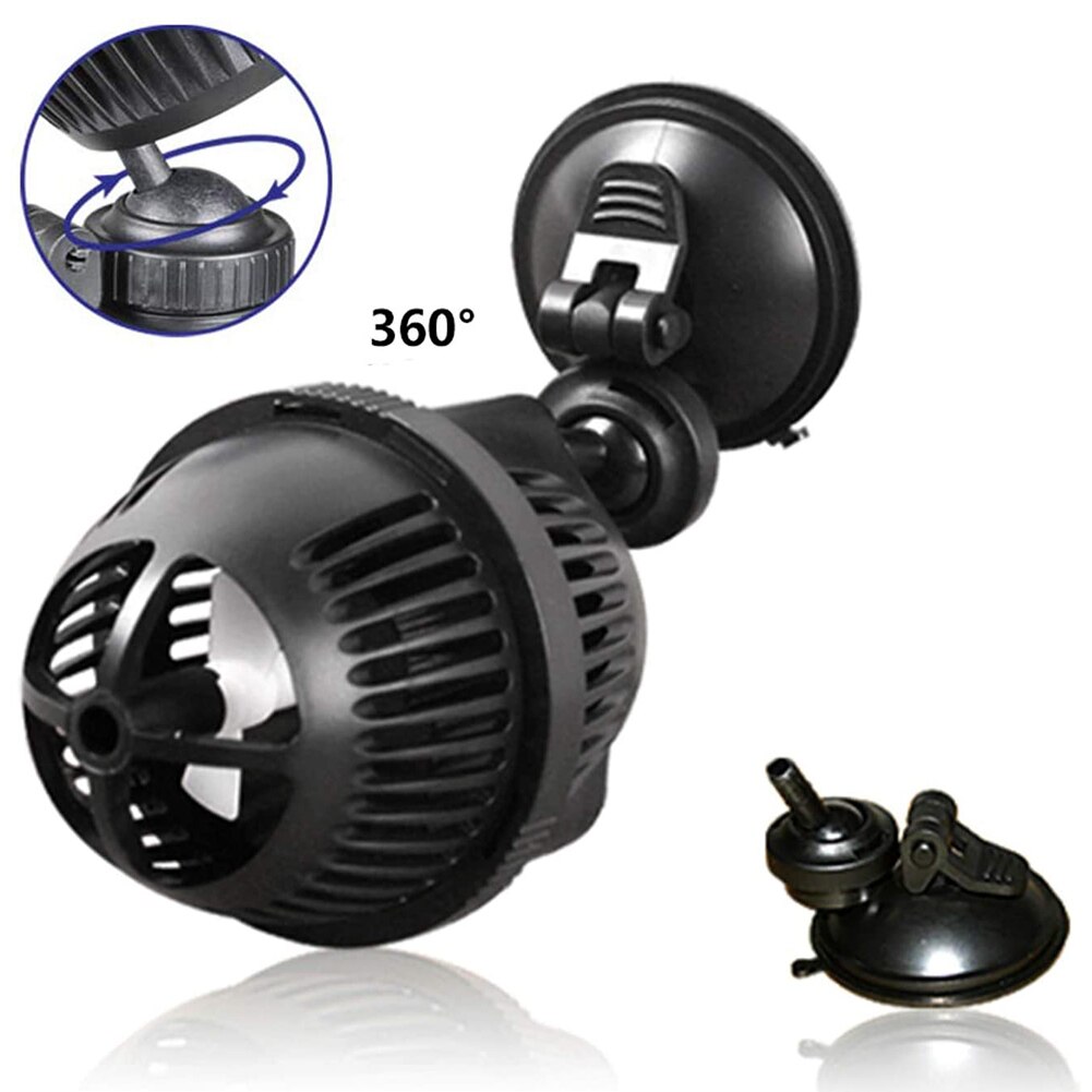 Wavemaker Water Pump Suction Cup Wave Maker Suction Surf Flow Pump 2.5W Submersible Power for Fish Tank