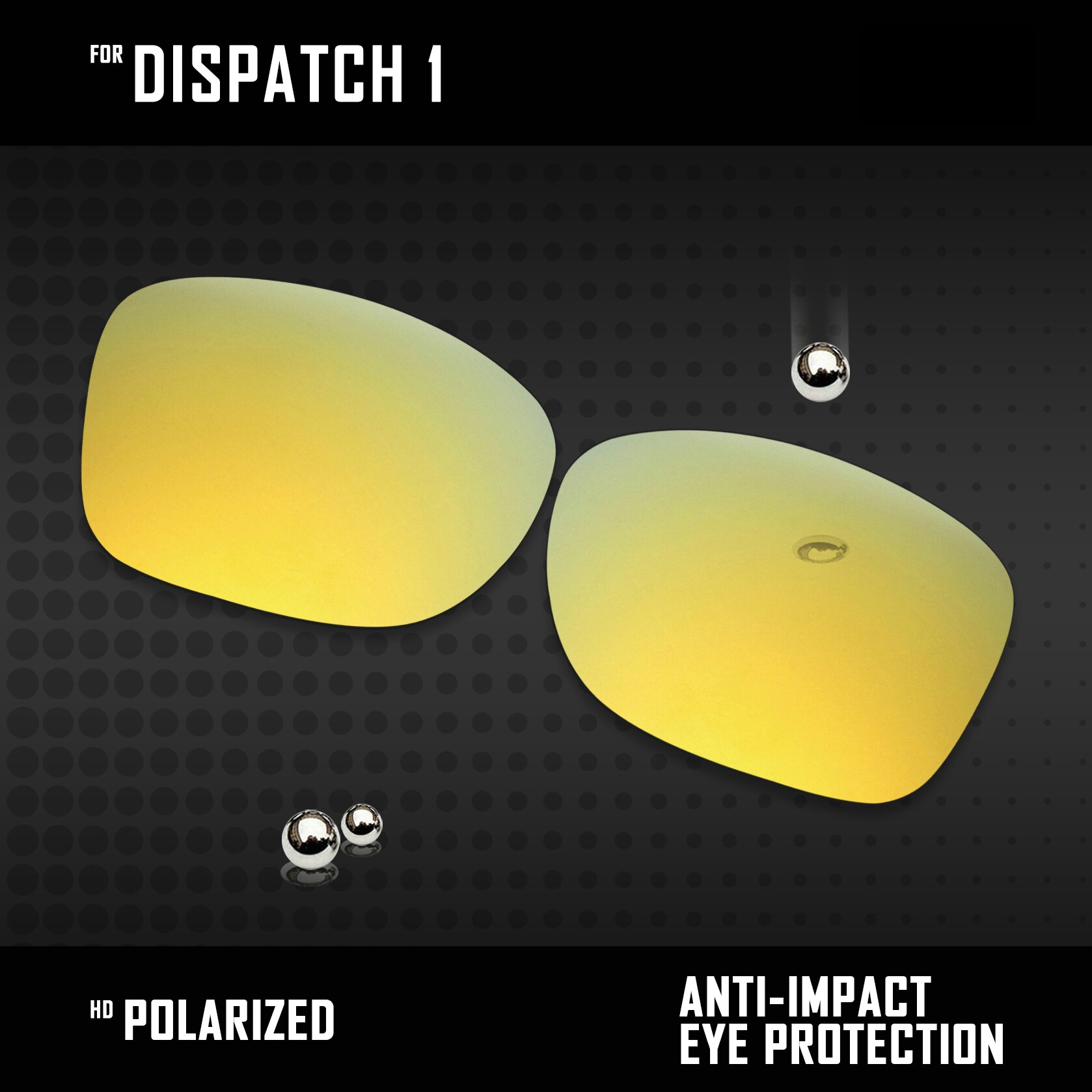 OOWLIT Lenti di Ricambio Per Oakley Spedizione 1 OO9090 Occhiali Da Sole Polarizzati-Multi Colori