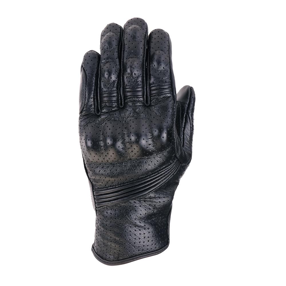 Sommar motorcykelhandskar män andas fullfinger motocross guantes skyddsutrustning motorcykel moto ridhandske läder säsong