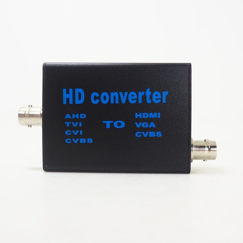 Video Converter 4in1 Hd Video Signaal Tvi Ahd Cvi Cvbs Naar Hdmi Vga Cvbs Converter Ahd Naar Hdmi Signaal AHD41 5V-20V Converter