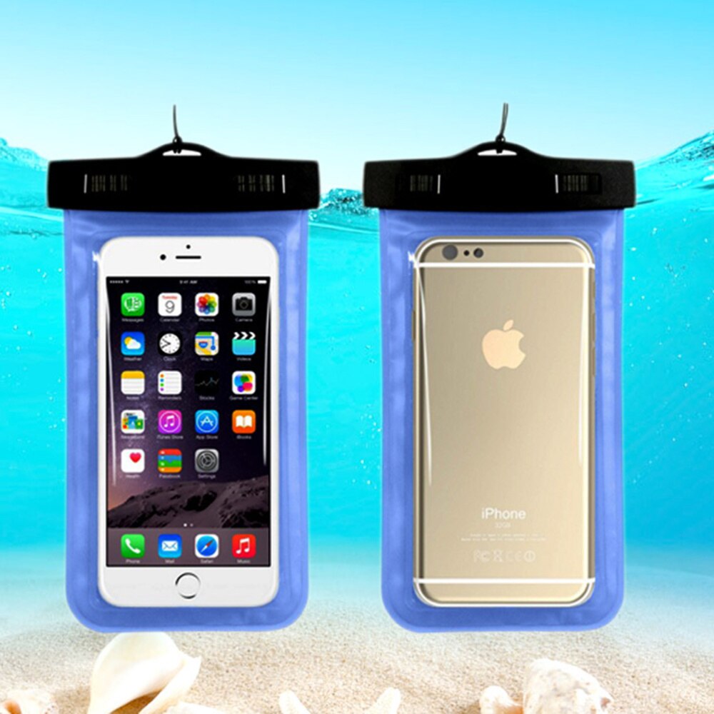 Universal Waterproof Phone Pouch with Sensitive and Transparent TPU Screen WaterProof Snowproof Shockproof Cell Phone