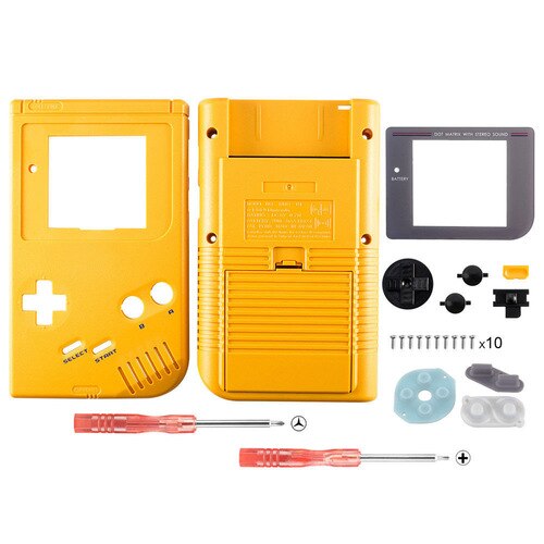 OSTENT Full Housing Shell Case Cover Replacement for Nintendo GB Game Boy Console: Yellow