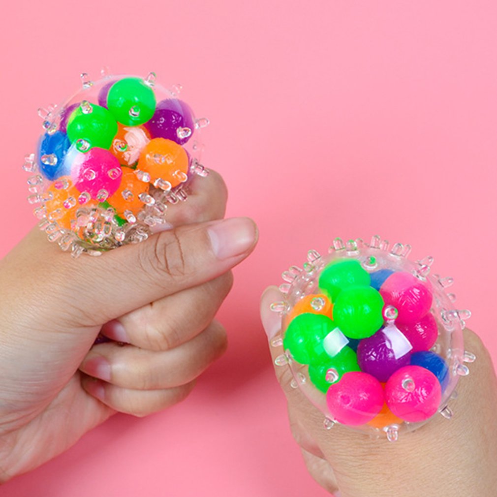 Fidget Speelgoed 7Cm Tpr Zachte Stress Deeg Ballen Kleuren Veranderende Stress Bal Voor Kinderen En Volwassenen Grappige Speelgoed Tpr decompressie Speelgoed