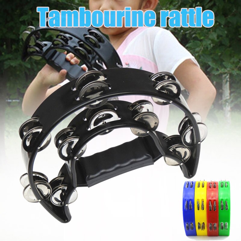 Tambourine Percussion Musical Instruments Hand Bell Double Rows Party Tambourine YS-BUY