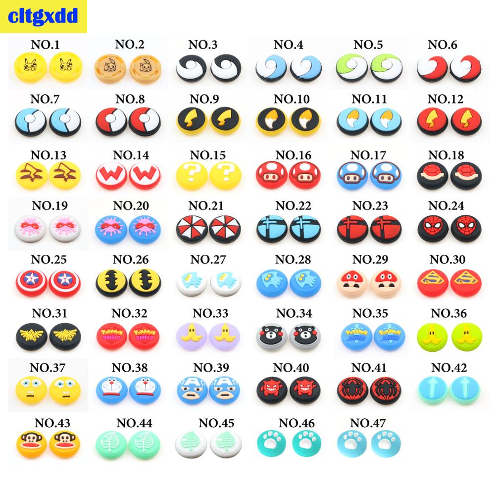 cltgxdd 4pcs Joystick silicone non-slip cap For Nintendo Switch Lite Animal Crossing Analog Stick Grip Controller Joystick Cap