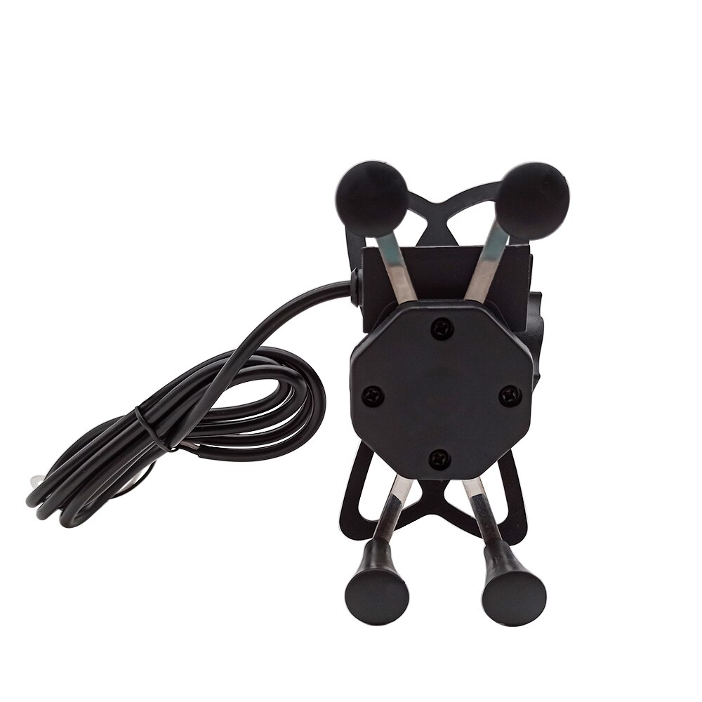 Compact Bike Headstock Stem Phone Mount for K1200 - 1300R S & RS fits Apple iPhone 7 (sku 43229)
