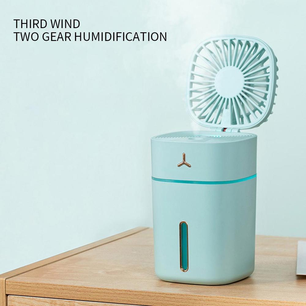 sprühen Fan USB Mini Handheld Lüfter Sommer Neue freundlicher Geschwindigkeit Einstellbar 3 Geschwindigkeit Tragbare Wiederaufladbare