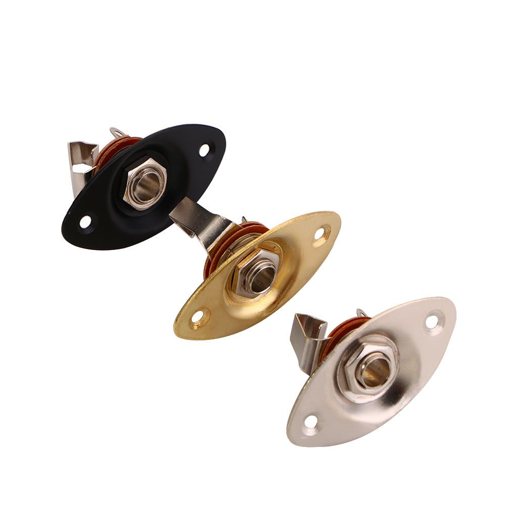 Instrumenter elektrisk guitar dele til elektrisk guitar guitar udskiftning net output stereo jack lydudgang udgangsstik