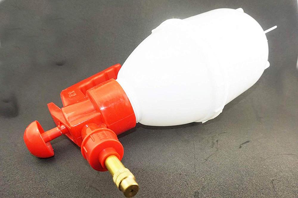 0.8 Litre - Brass Hand Sprayer For Multi-purpose Use - Industrial Grade Acid Solvent Resistant Pressure Sprayer， Household Paint