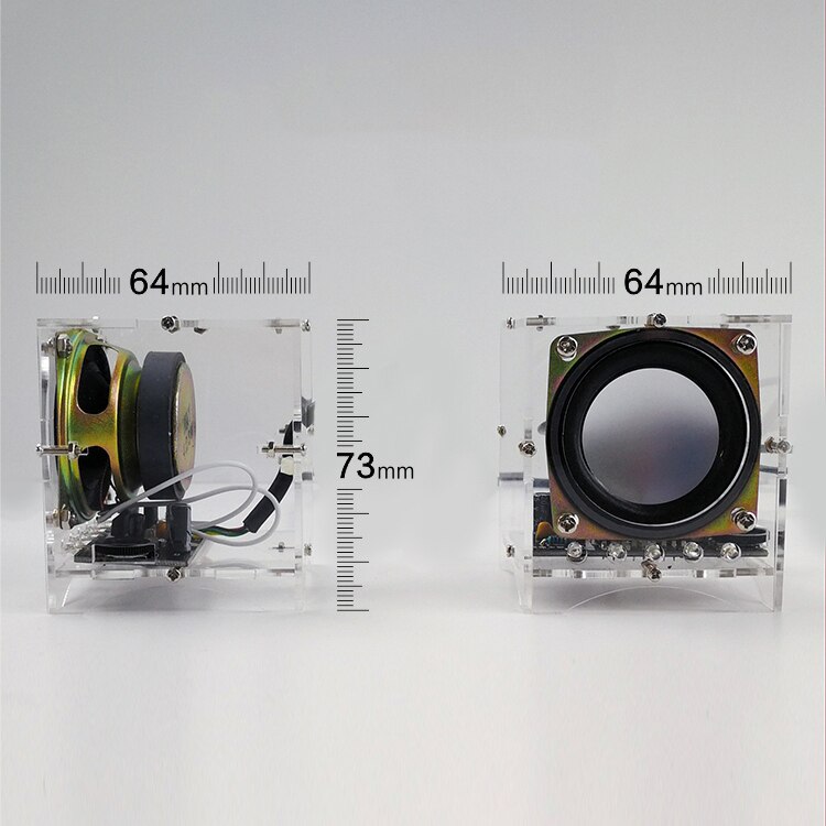 Funny DIY Housing Mini 3W Speaker Computer Audio 8002 Music Chip Amplifier Speaker Phone