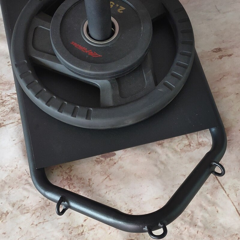 Fitness Weight Sled With Shoulder Harness Home Gym Drag Speed Power Run Training Workout Pull Sled Building Equipment