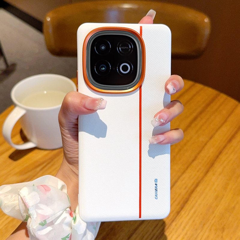 Vivo iqoo  z10 turbo pro  y300 gt neo 10 5g global -kotelo, ylellinen pu-nahkainen värillinen liitos, erittäin ohut suojakuori